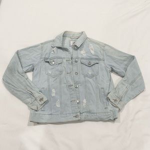 Light blue jean jacket